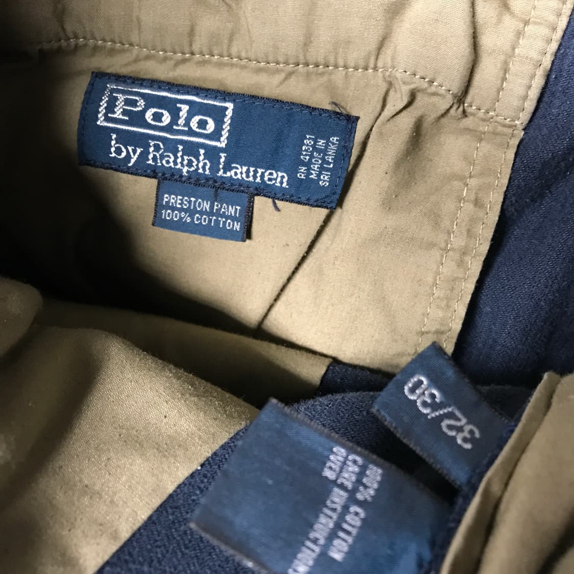 폴로 랄프로렌 코듀로이 팬츠 네이비 32/30 상품이미지5