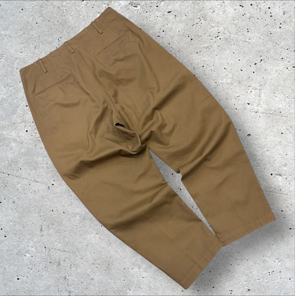 [82] 유니클로 U 브라운 코튼 면바지 팬츠 D316 상품이미지2