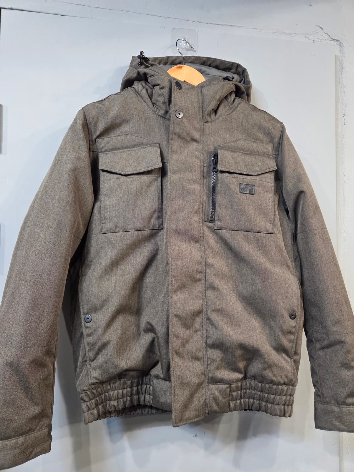 G-STAR RAW 브라운 후드 패딩 점퍼 상품이미지1