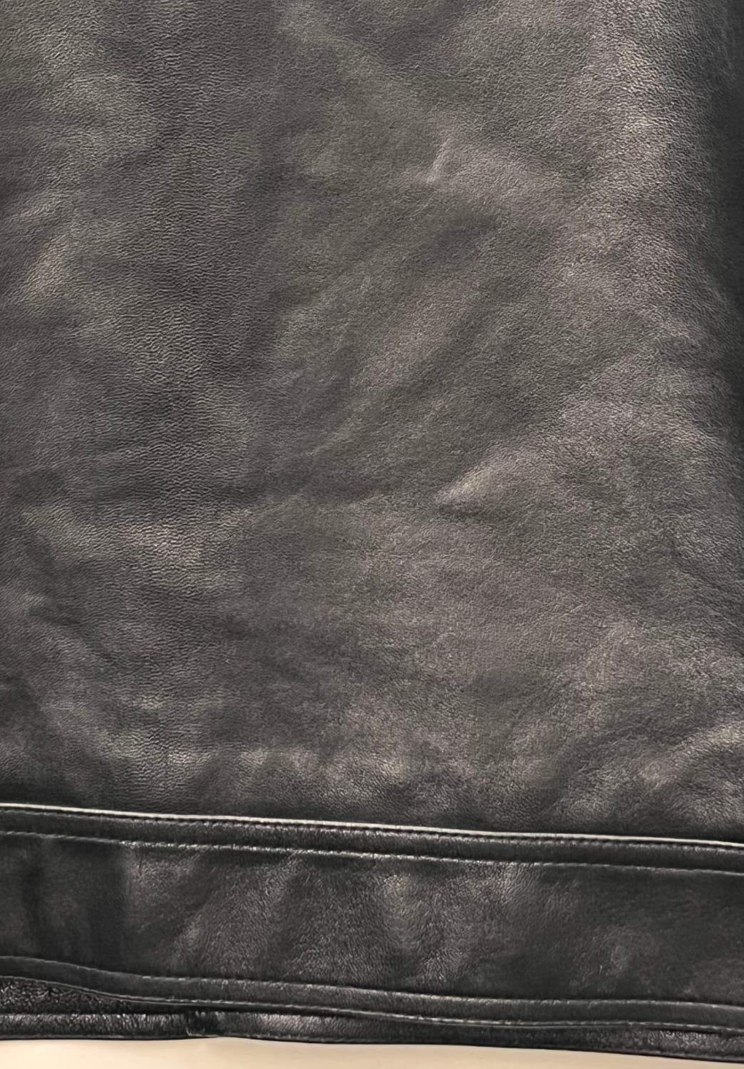 인사일런스 INSILENCE 램스킨 가죽 자켓 L 상품이미지3