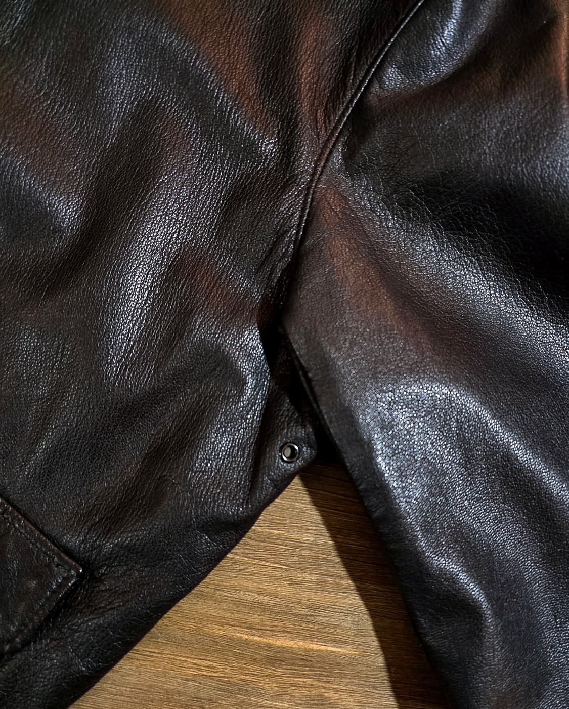 80s 엘엘빈 A-2 레더 자켓 (LLBean A2 Jacket) 상품이미지4