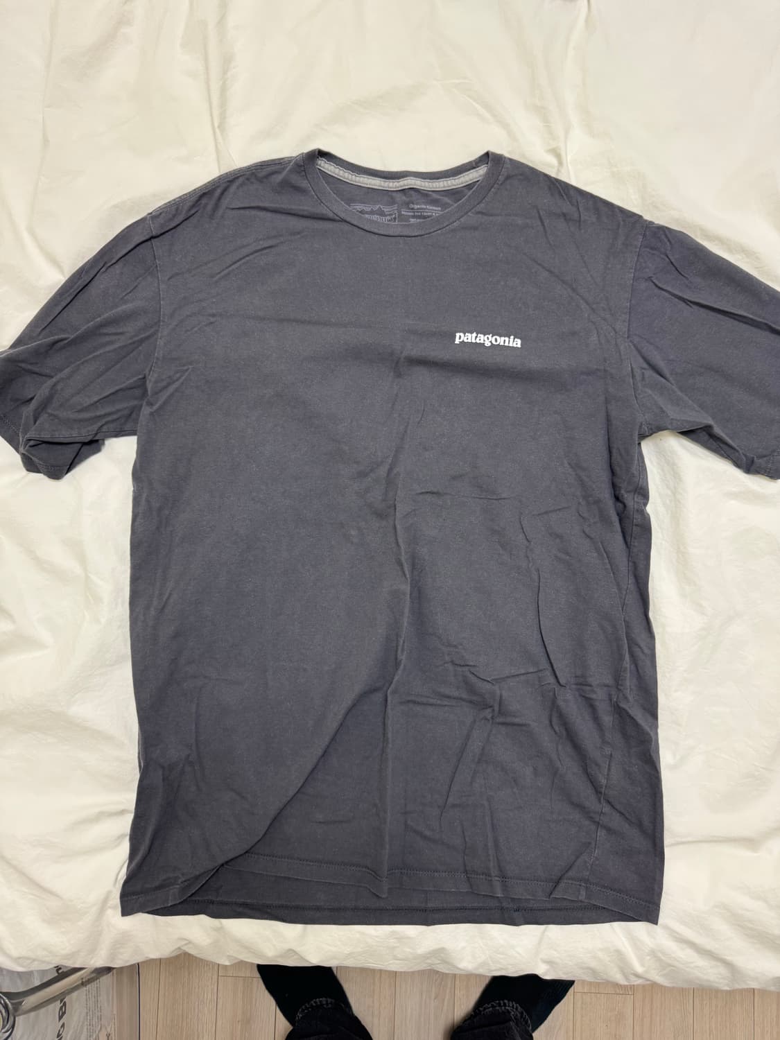 파타고니아 P-6 티셔츠 M 잉크 블랙 상품이미지2