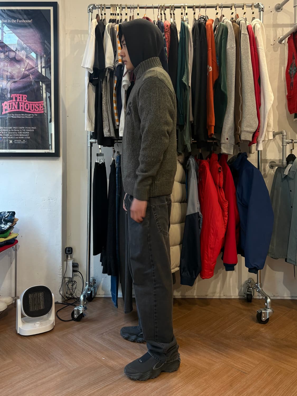 90s Stussy 드라이버 니트 상품이미지4