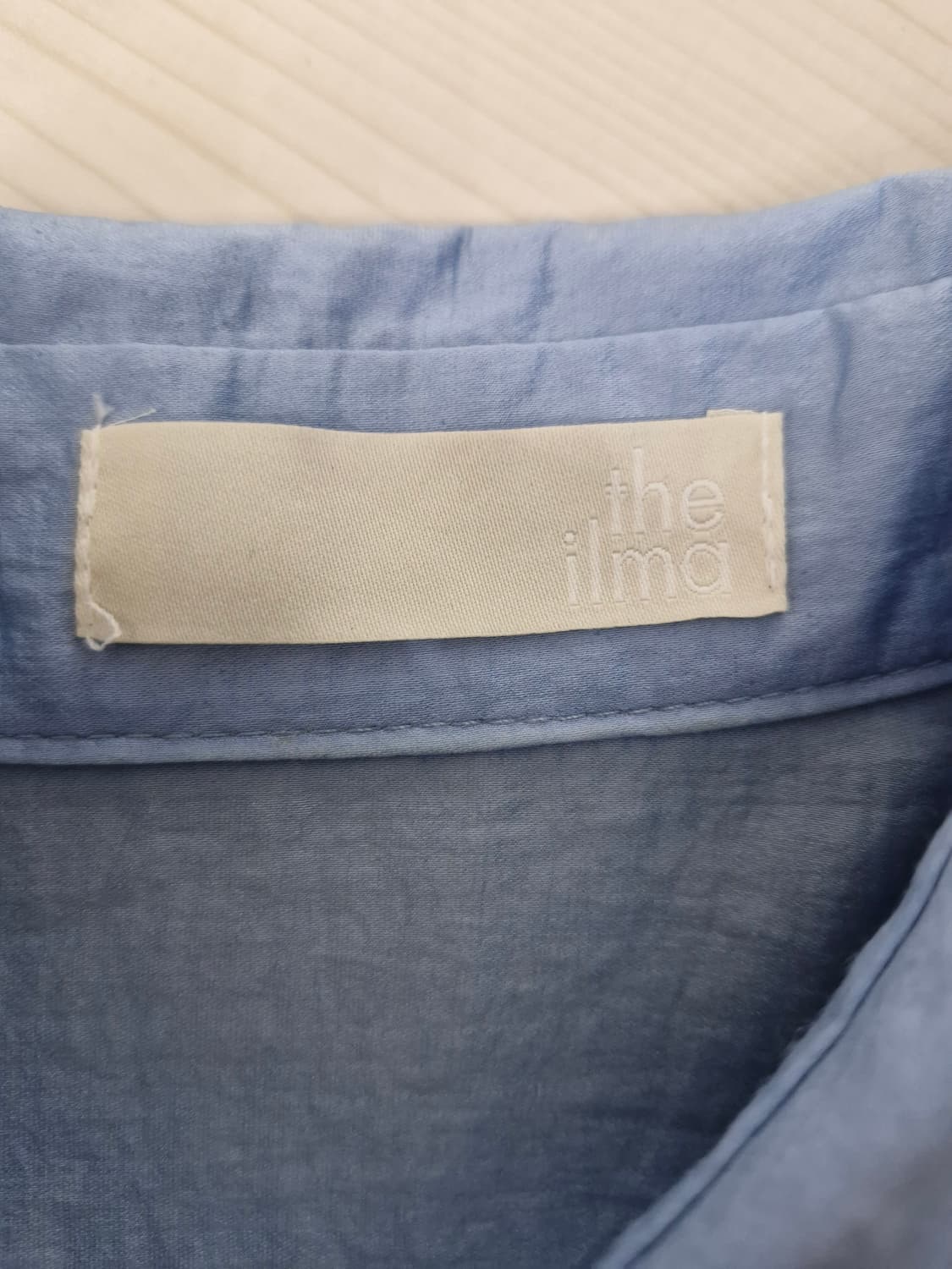 THE ILMA 더일마 씨스루 크롭 셔츠 상품이미지6