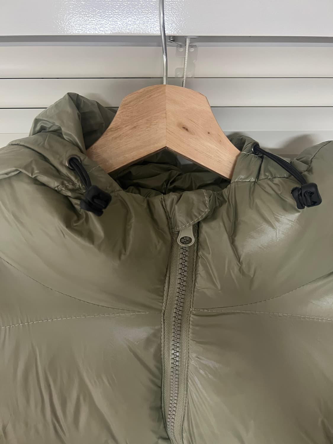 보세 패딩 그린 올리브 상품이미지7