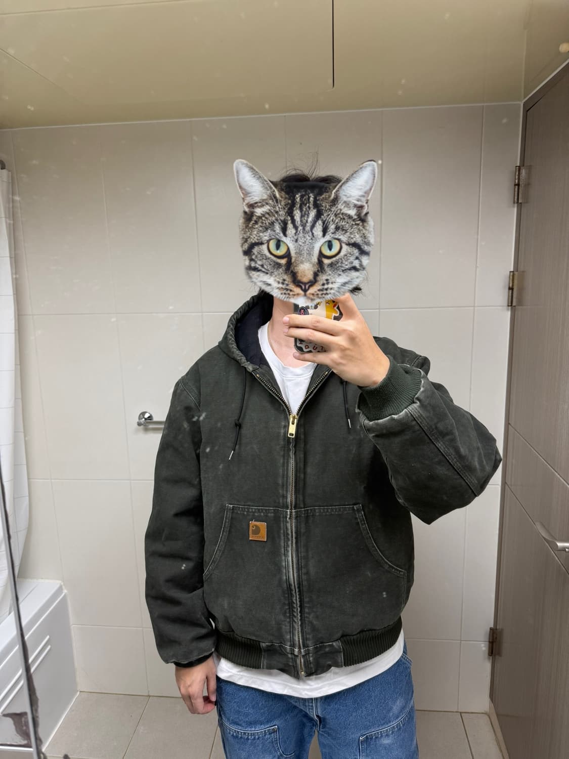 칼하트 J130 모스 상품이미지8