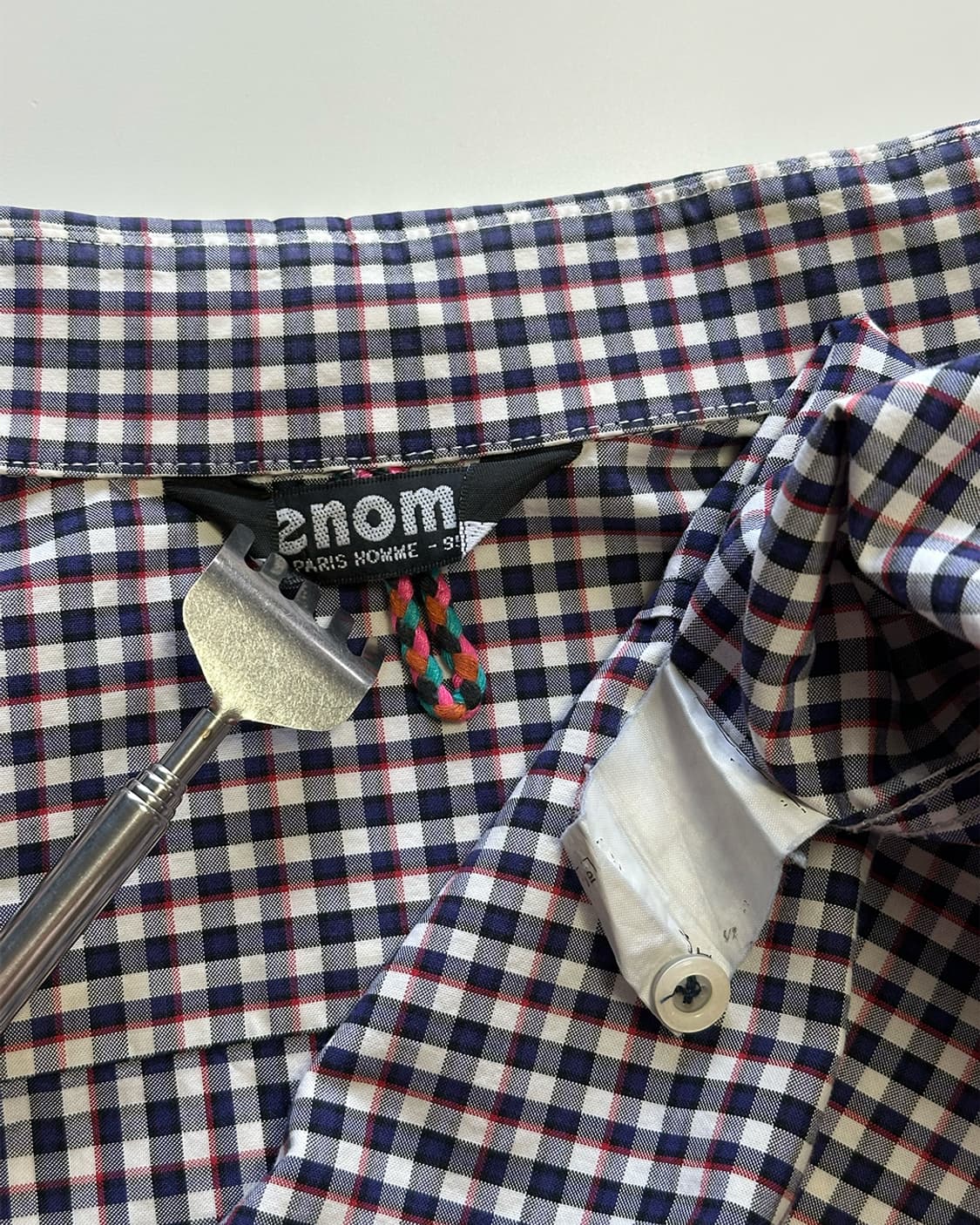 레노마 체크셔츠 상품이미지4