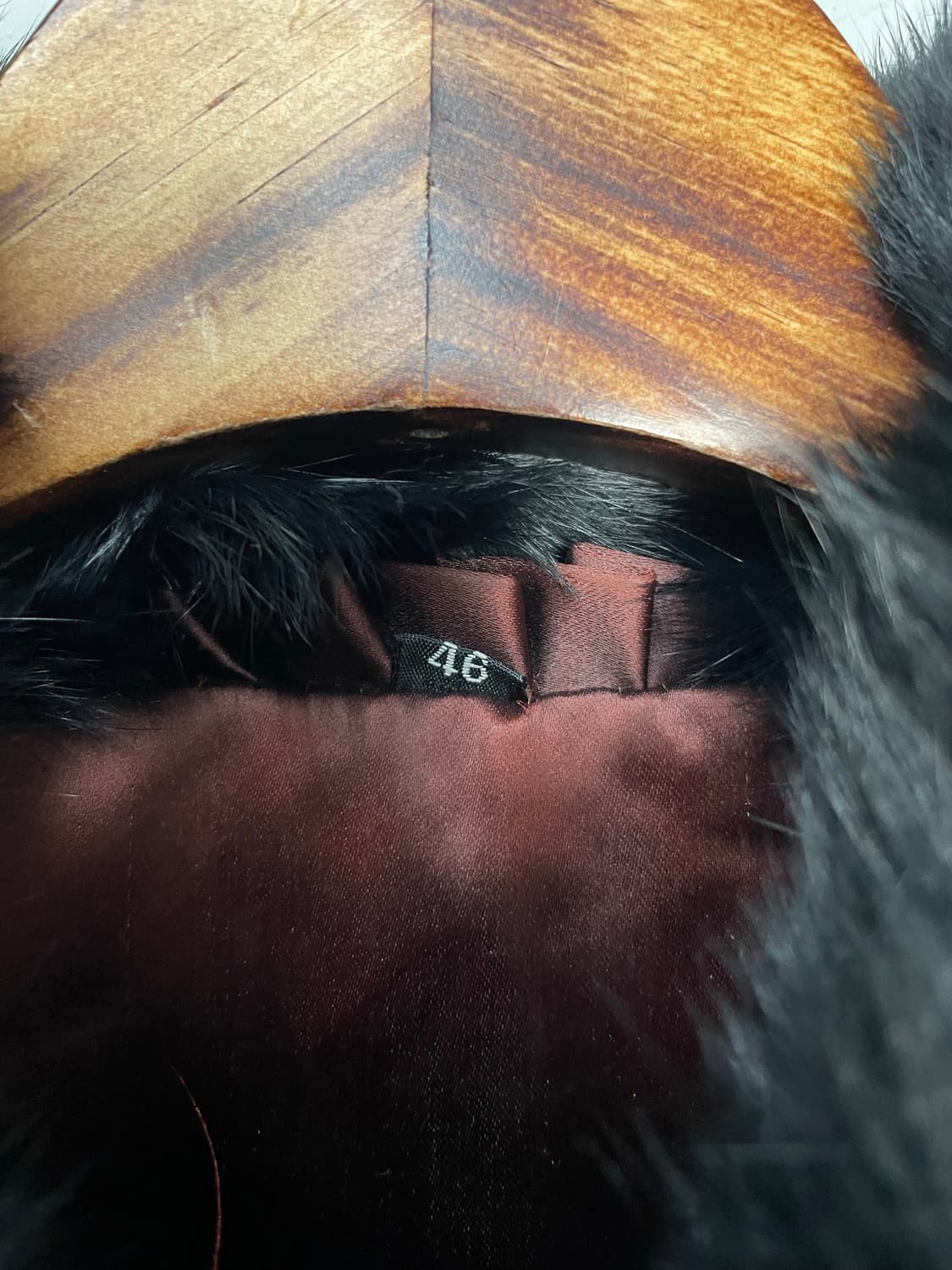 빈티지 블랙 퍼 코트 H1137 상품이미지6