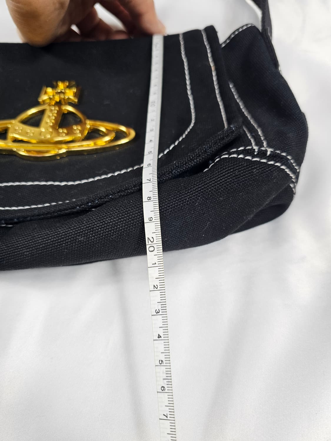 비비안웨스트우드코튼숄더백 상품이미지3