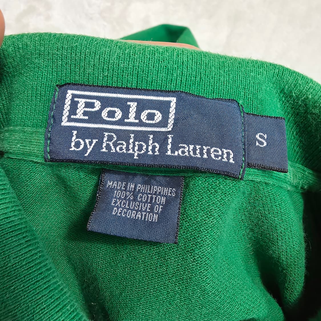 (S)폴로랄프로렌 빈티지 반팔 카라티 상품이미지7