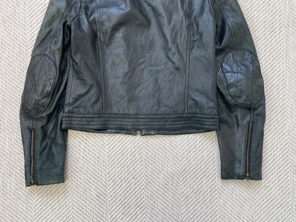 타미힐피거 썬페이딩 라이더 레더 자켓  J04220 상품이미지8