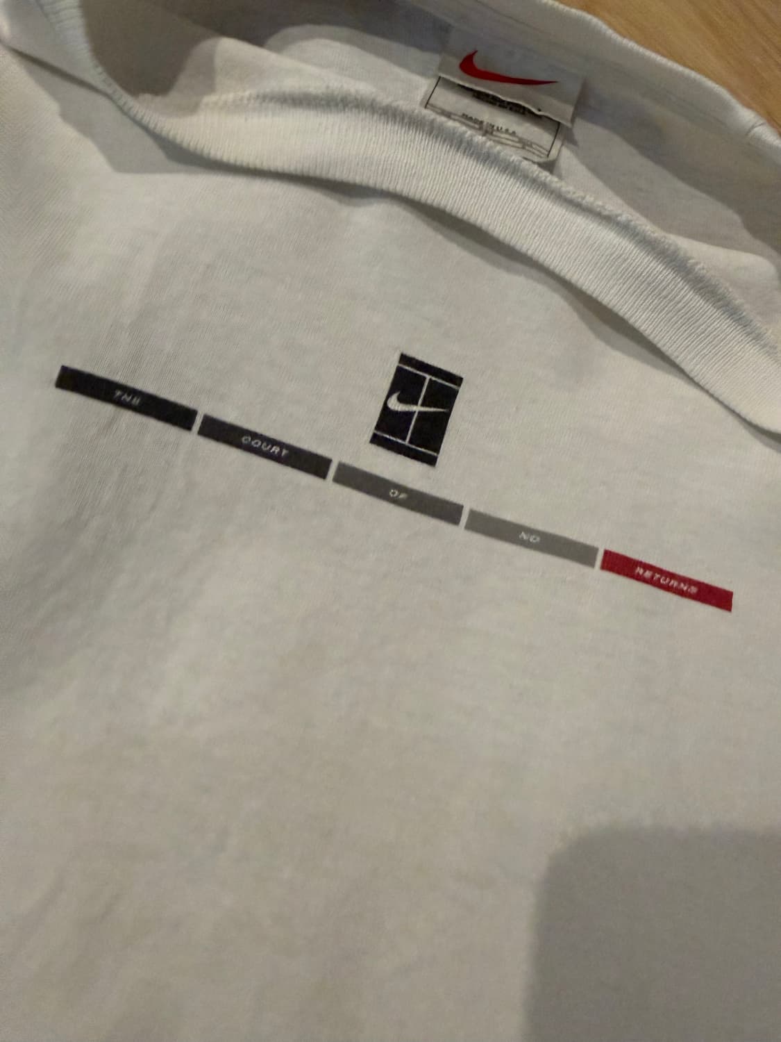 90s 나이키 테니스 라인업 롱슬리브 상품이미지3