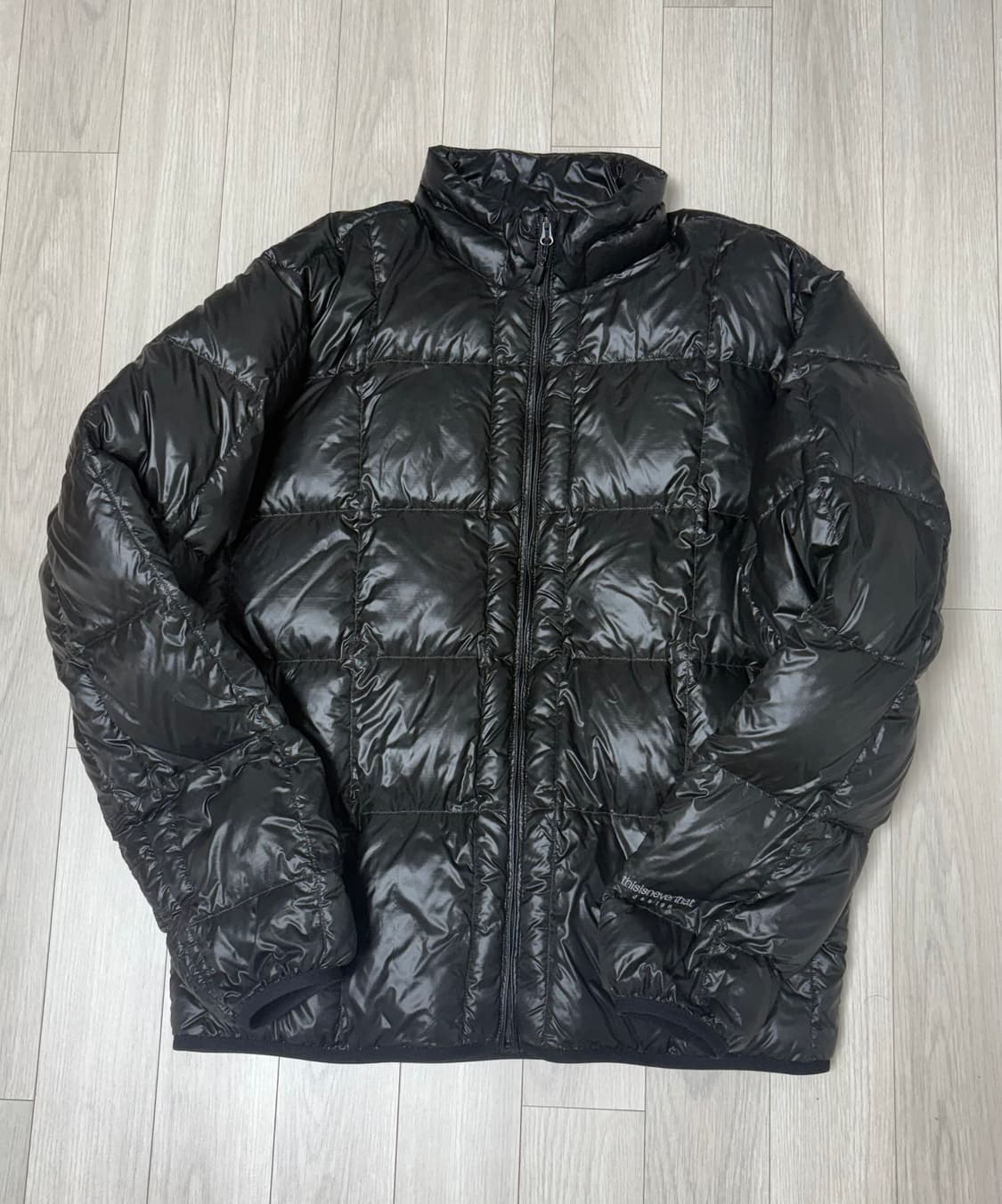 디스이즈네버댓 퍼텍스 라이트다운 자켓 블랙 XL 상품이미지1