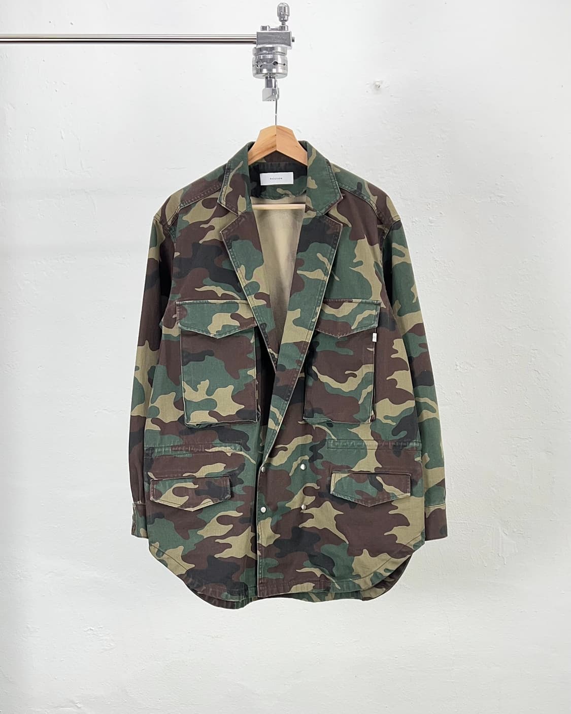 파세타즘 2015 벌수스 가먼트 워시 우드랜드 밀리터리 자켓 상품이미지1
