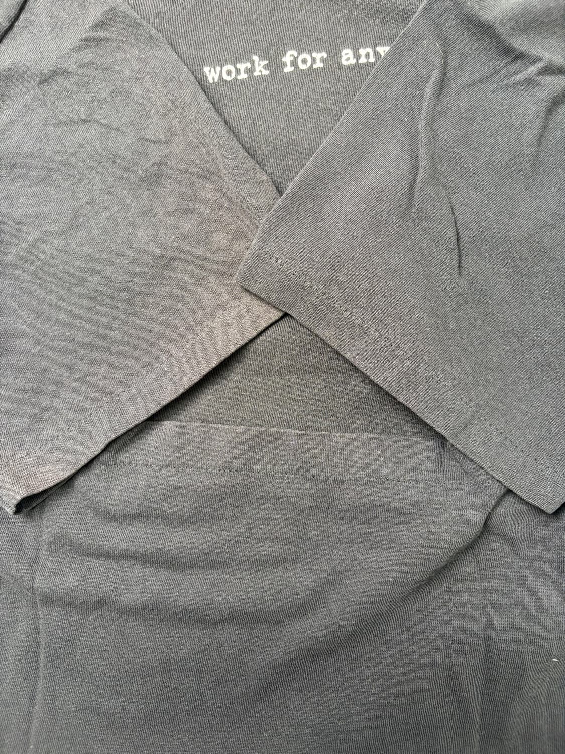 90s Will Not Work Tee (black) 상품이미지6