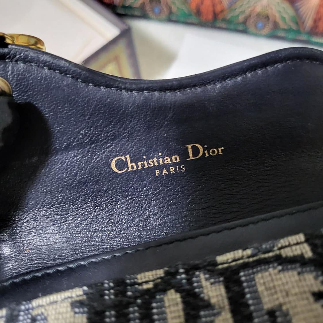 [풀구성] 디올 오블리크 새들 카드지갑  상품이미지5