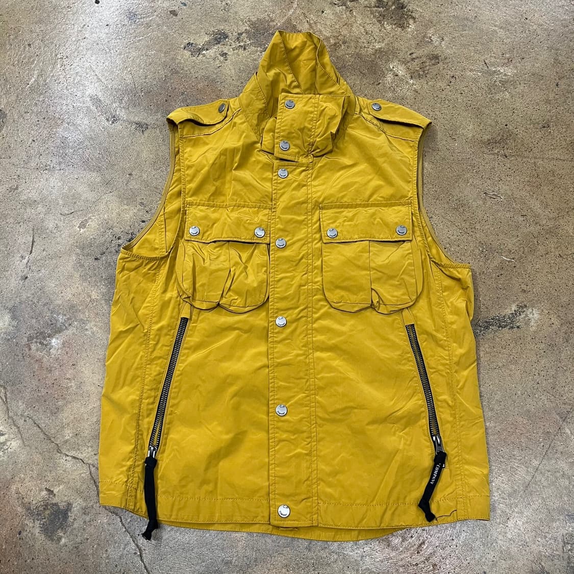 [정품/100] cp컴퍼니 머스타드 포켓 베스트 조끼 b10 상품이미지2