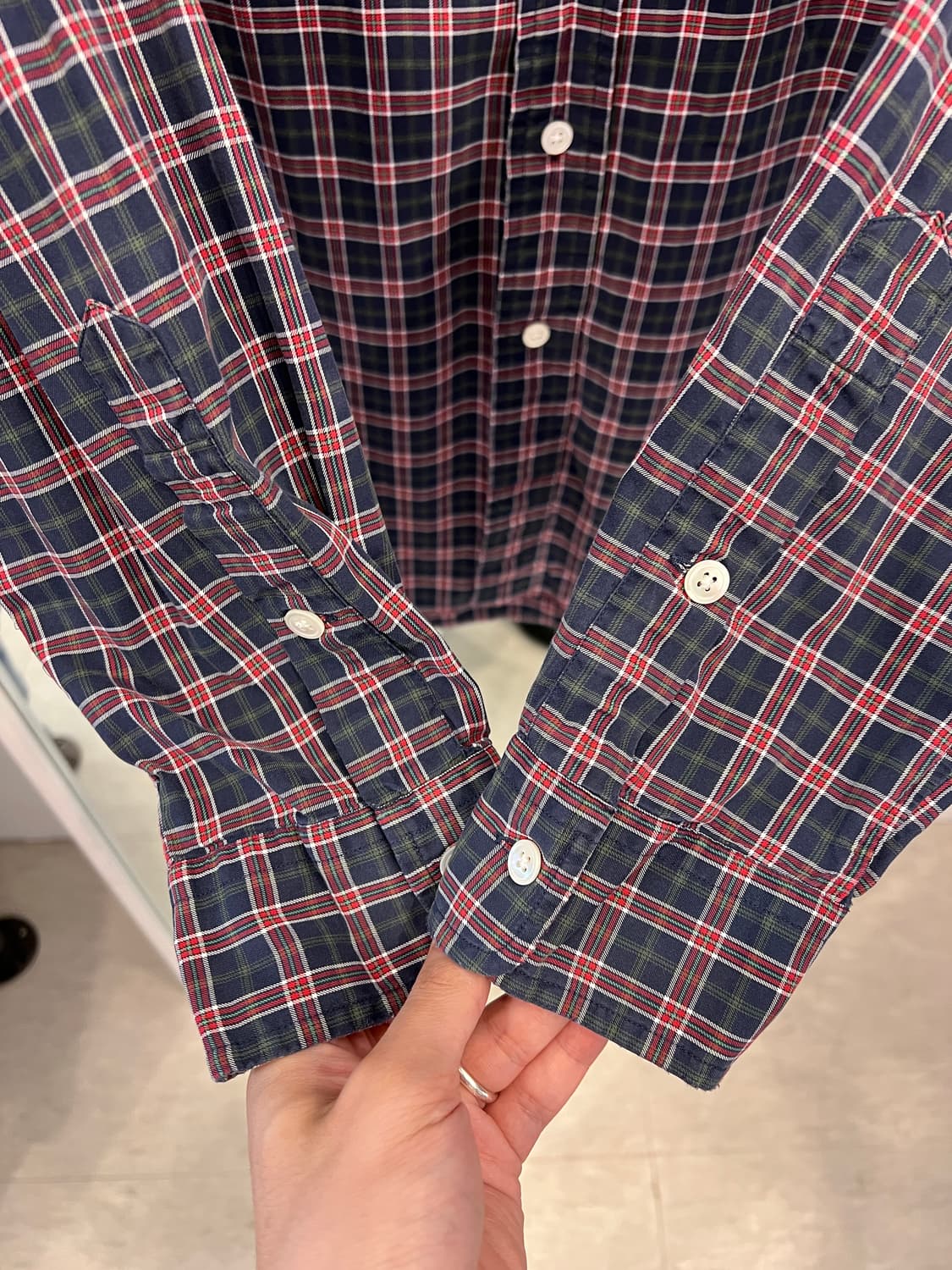 Polo RL 폴로 랄프로렌 CLASSIC FIT 체크 셔츠 상품이미지4