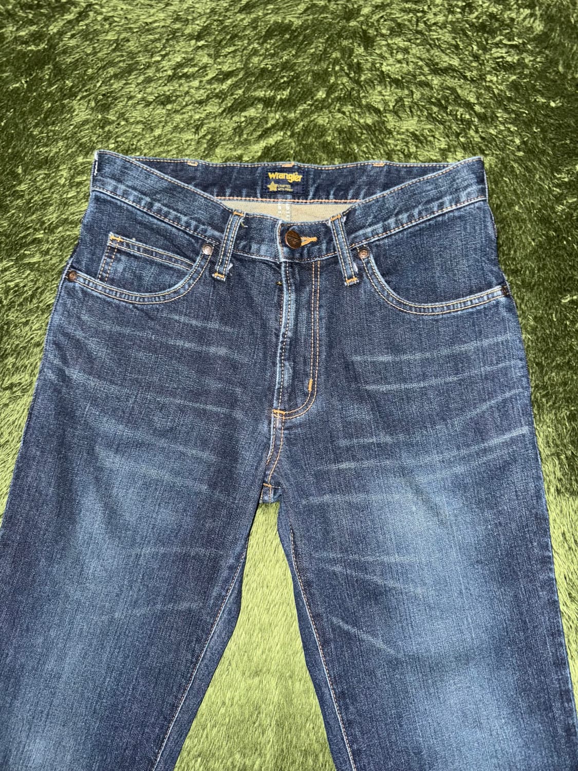 [28] Wrangler 랭글러 재팬 빈티지 워싱 데님 팬츠 인디고 상품이미지5