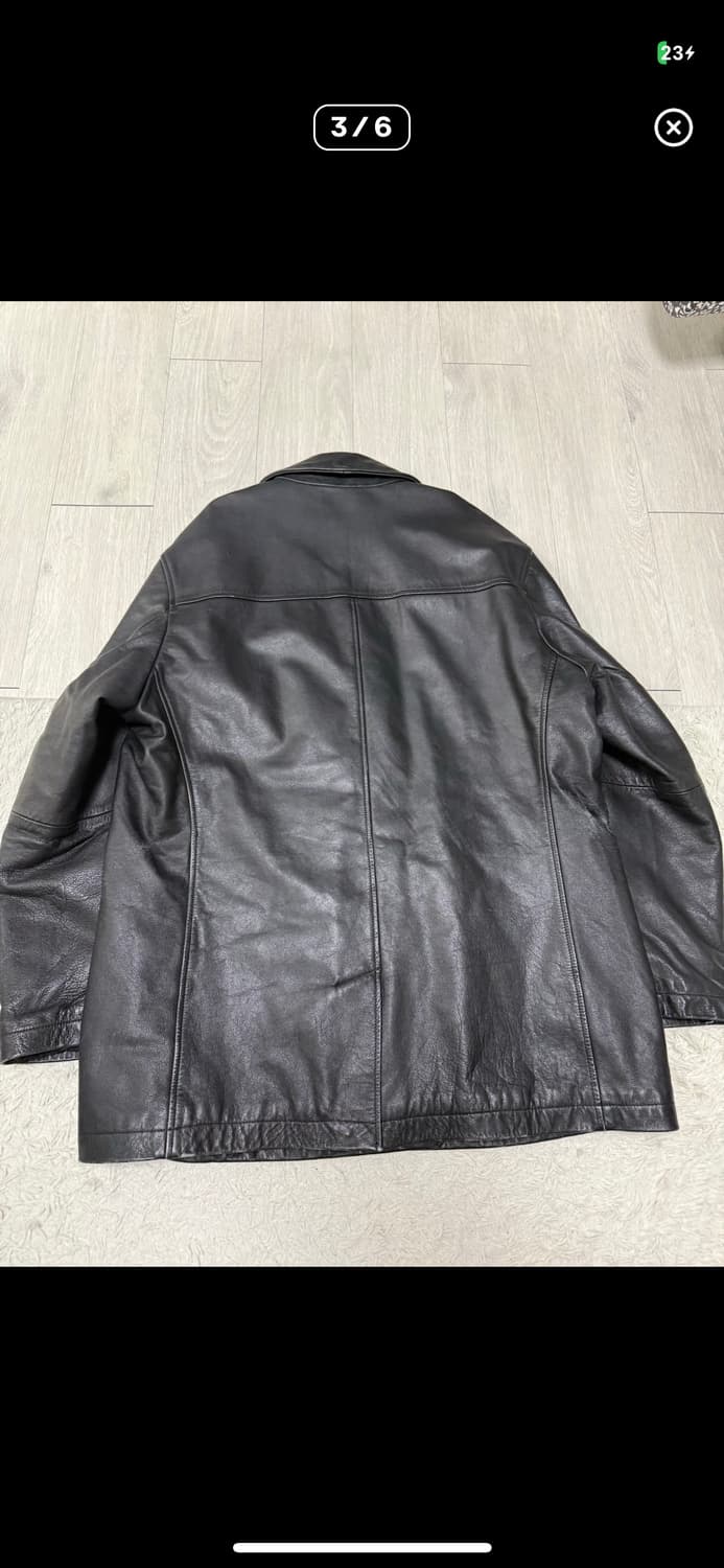 Gap  올드갭 레더 피코트 상품이미지3