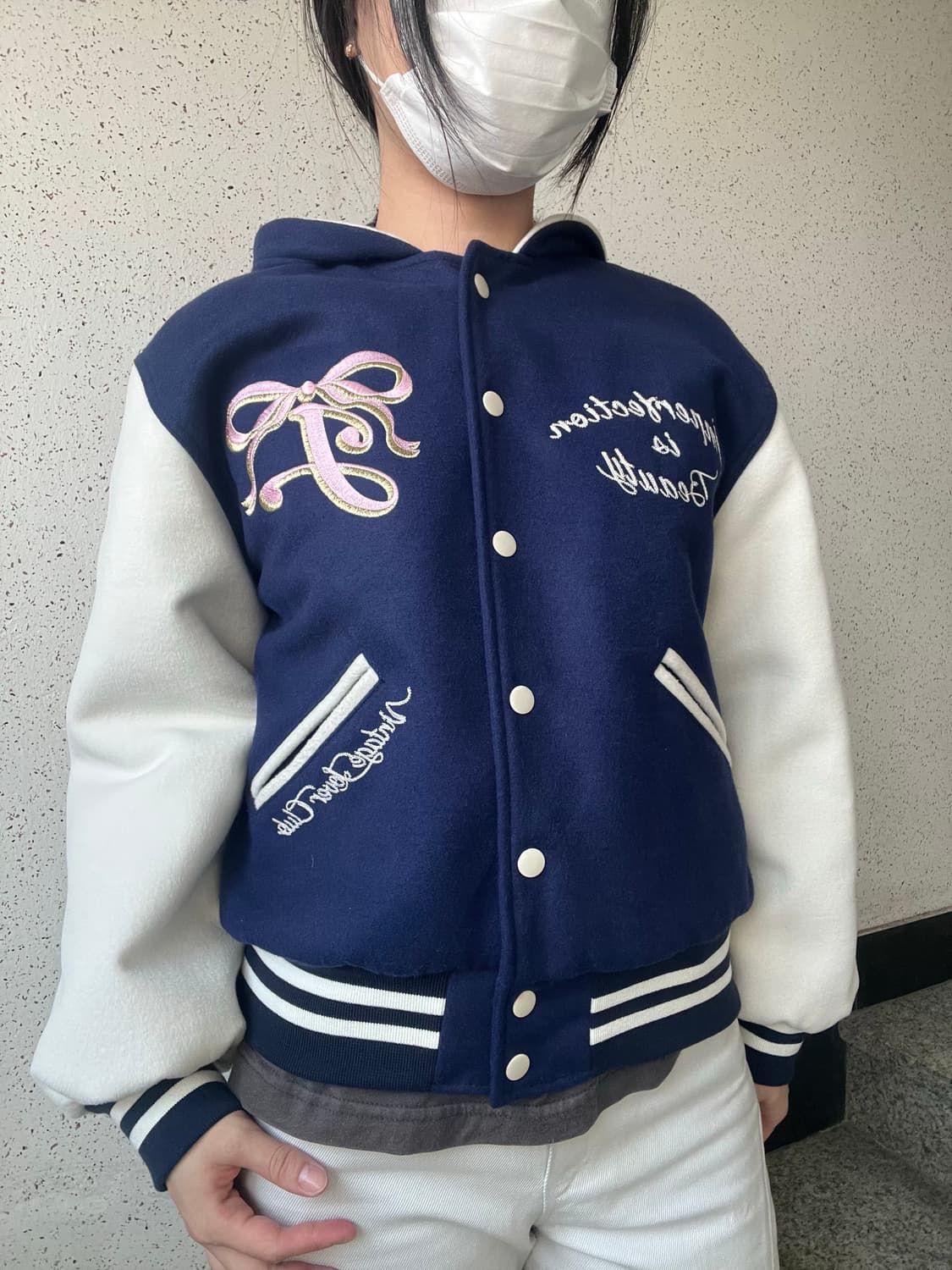 졸리레이드 Enya varcity jacket 상품이미지1