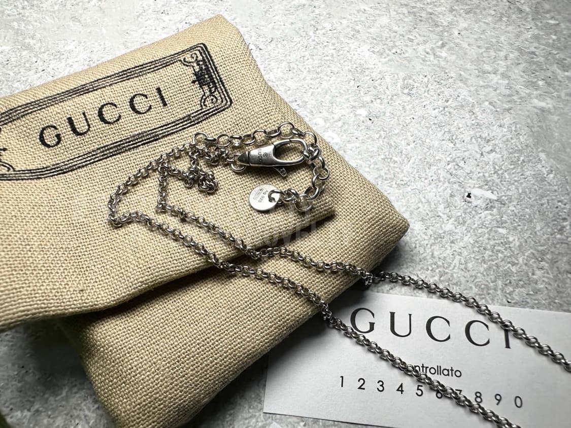 구찌 더블 키 목걸이 풀박스 무료배송 상품이미지10