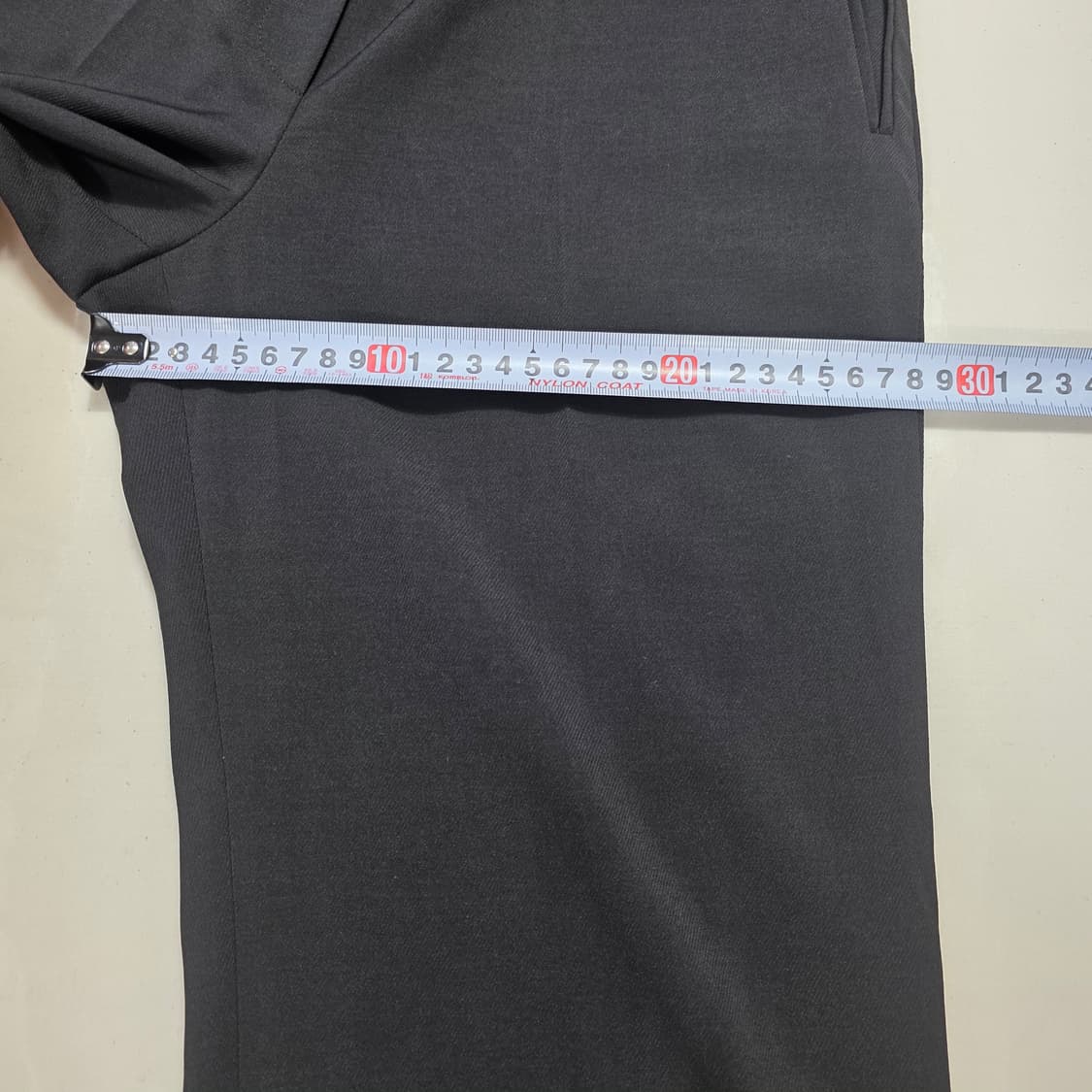 1187 [system]한섬 핀턱 와이드 슬랙스 44 상품이미지4