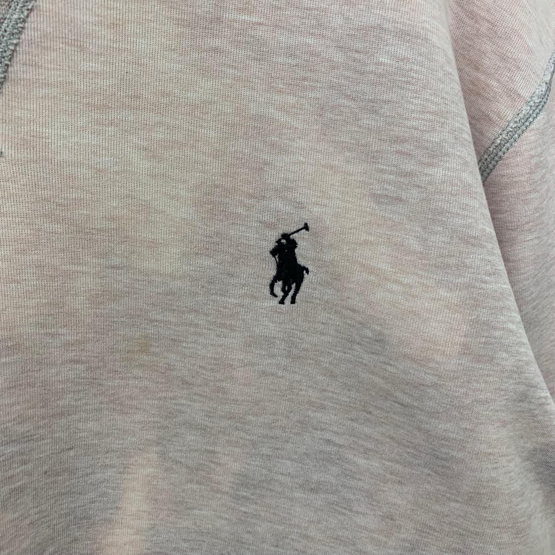 폴로 랄프로렌 신형 그레이 나염 디테일 맨투맨 상품이미지4