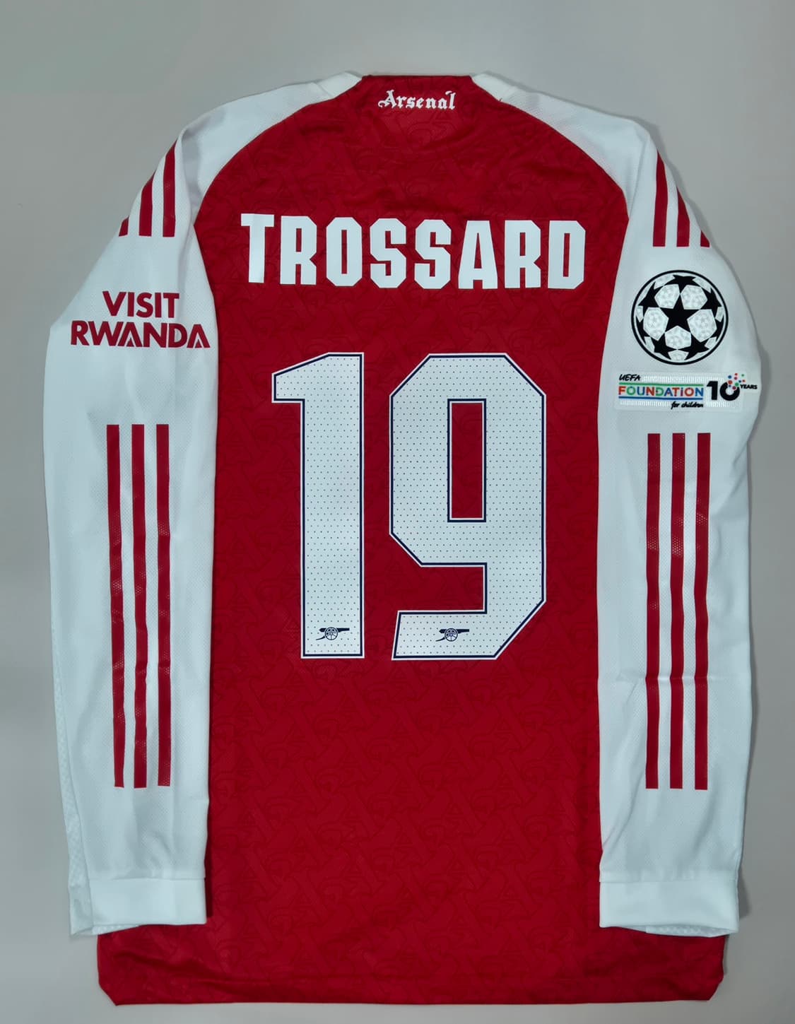 25-26시즌 아스날 홈 트로사르 긴팔 유니폼 L사이즈 상품이미지1