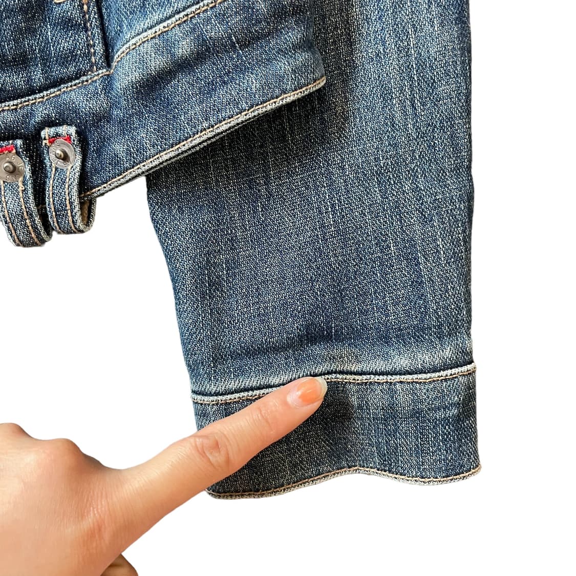 A6 빅포켓 y2k 워싱 데님 자켓 상품이미지4