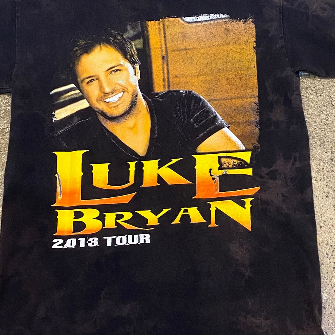 미국 빈티지 루크 브라이언 굿즈티 투어티 락티셔츠 반팔티 상품이미지2