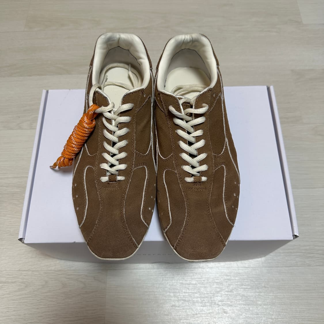 야세 스파이드 스웨이드 스니커즈 브라운 260 상품이미지2