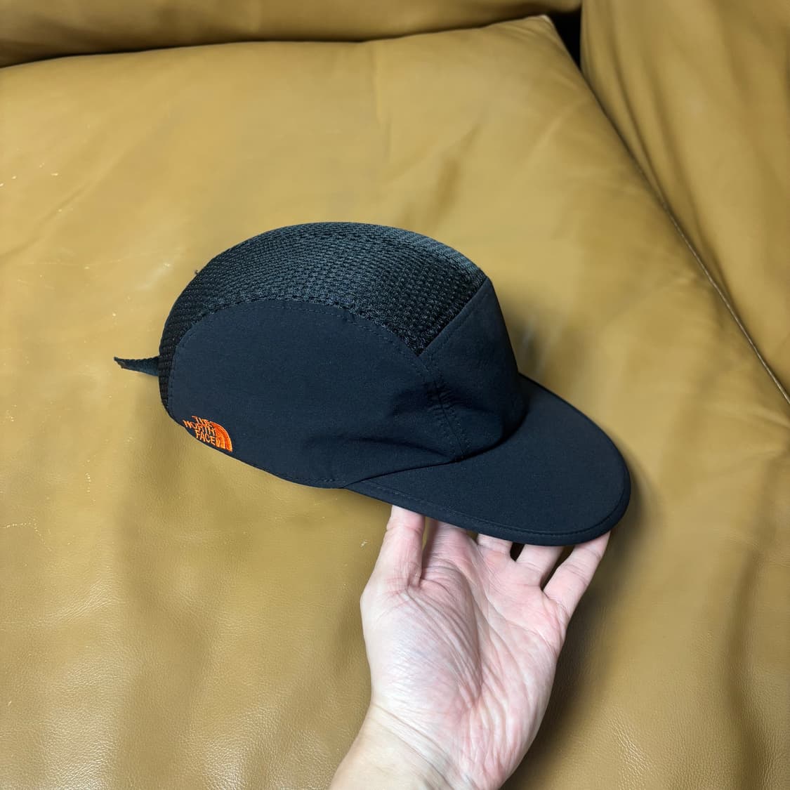 빔즈 빔스 노스페이스 러닝캡 캠프캡 모자 메쉬 블랙 상품이미지3