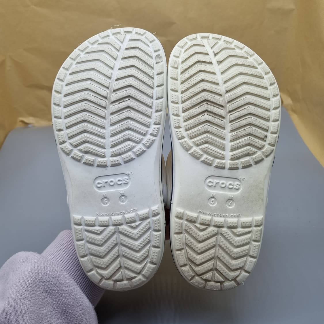 크록스  바야밴드 클로그 왼w7오w8 상품이미지3