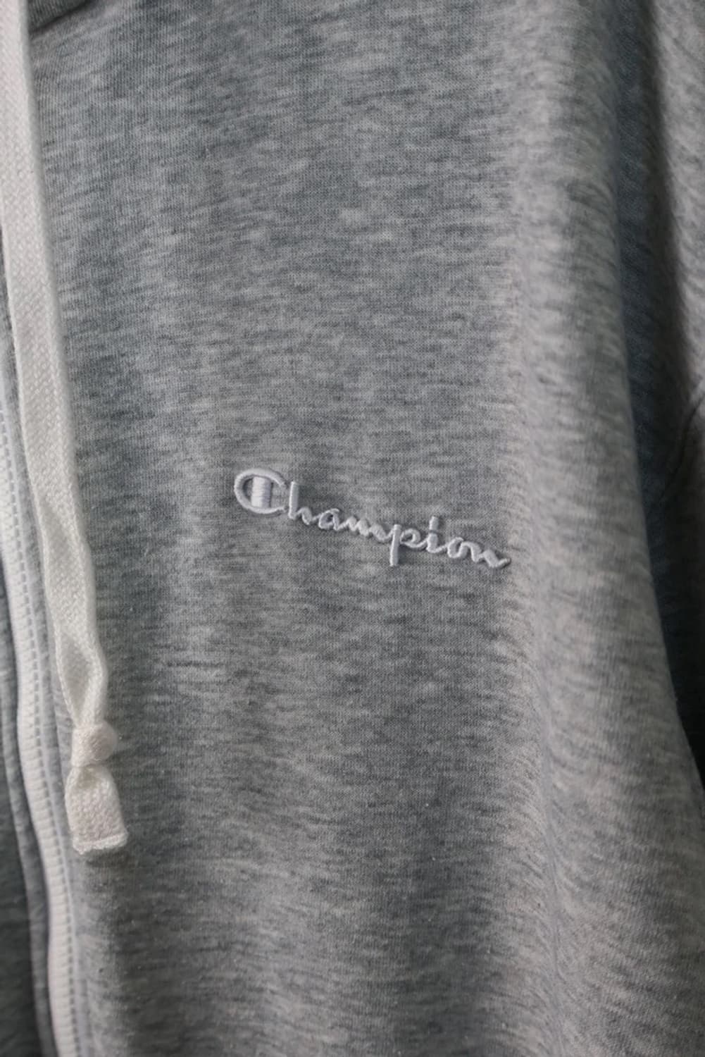 Champion gray zip hoodie 상품이미지6