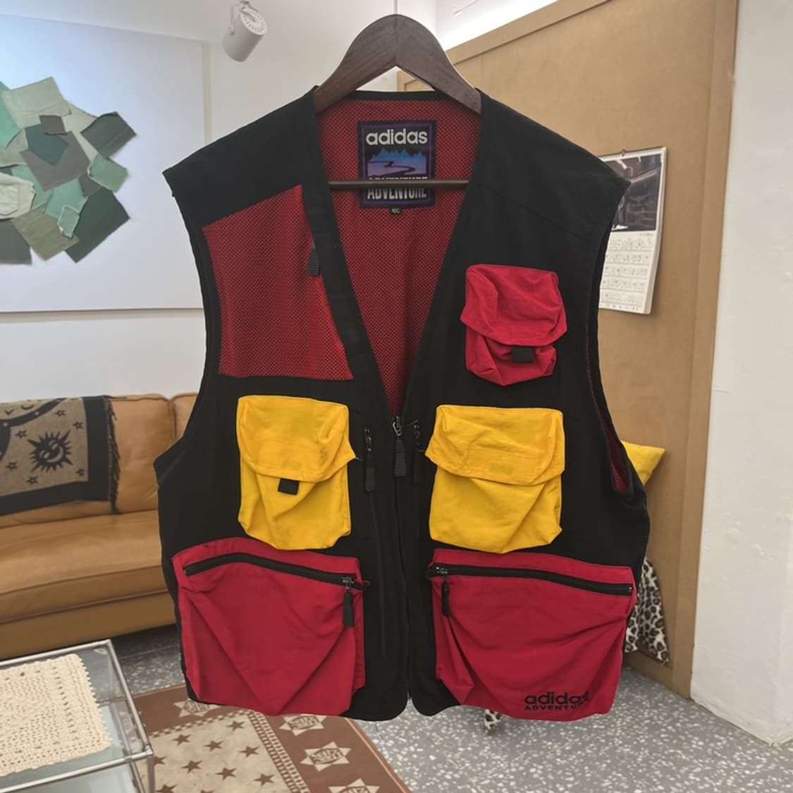 아디다스 레트로 어드벤처 컬러블록 고프코어 피싱 조끼 105 C10393 상품이미지3