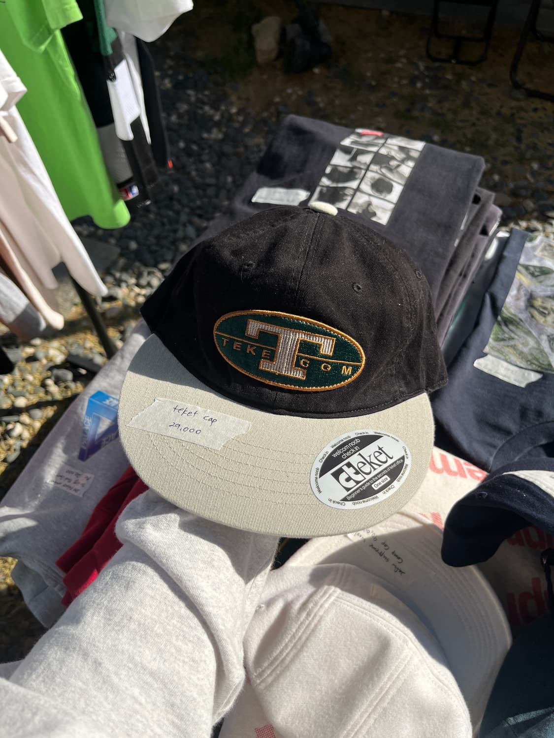 테켓 캡 모자 상품이미지1