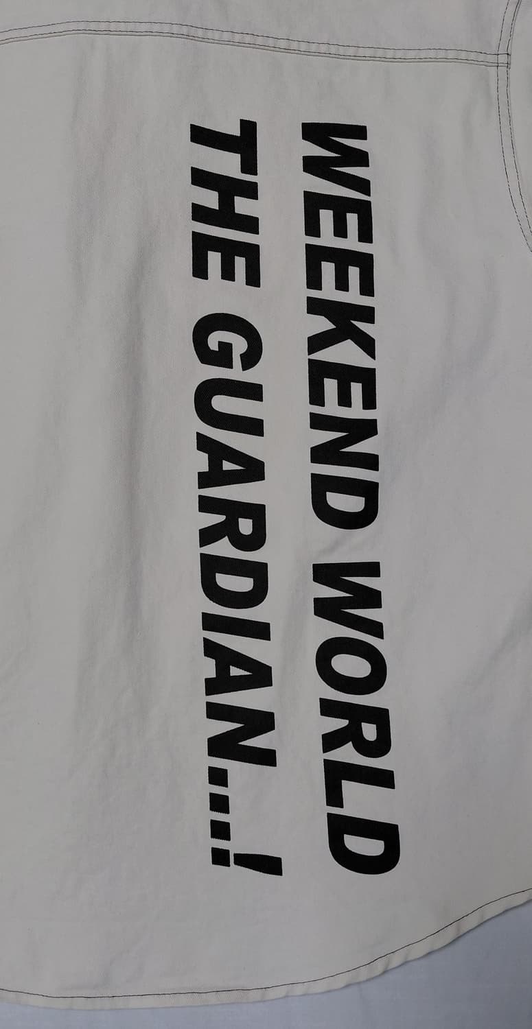 아티스틱한 무드, ReBorn 그래픽 코튼 셔츠 (상태 최상) 상품이미지7