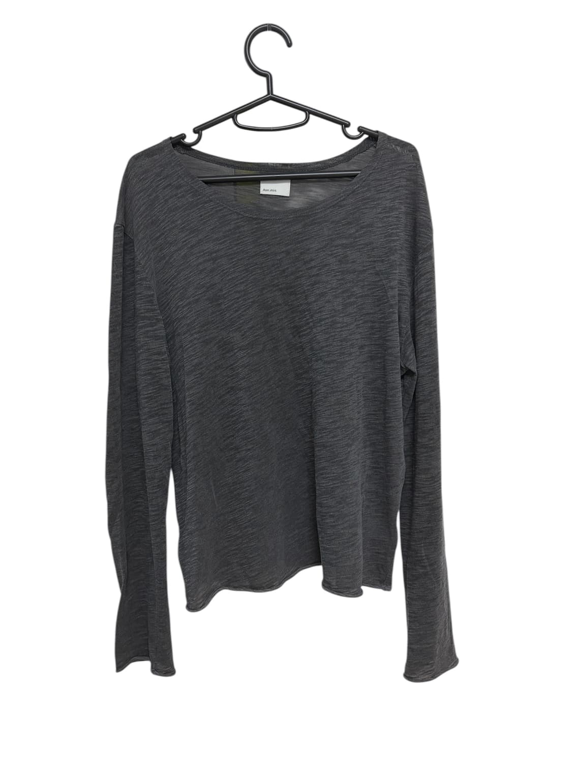 모노프리베 롱슬리브 챠콜 [1] 상품이미지1