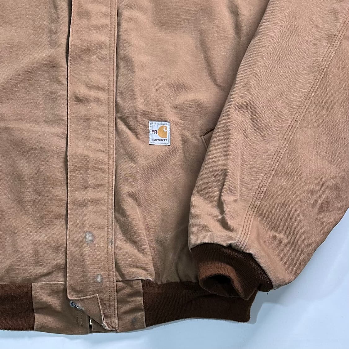  칼하트 방염 덕 캔버스 워크 자켓 상품이미지3