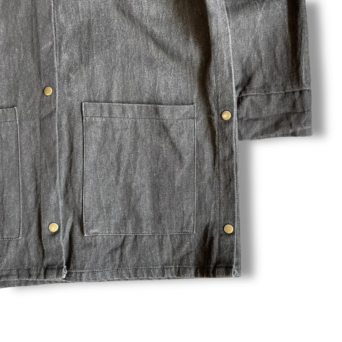 빈티지 흑청 데님 자켓 상품이미지3