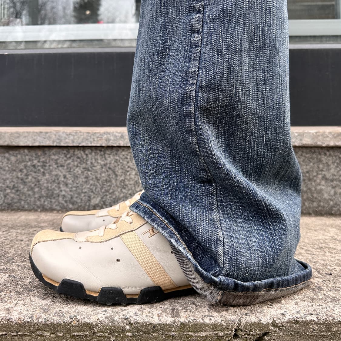 00s 레어 데드스톡 디젤 스퀘어토 스니커즈 풀박스 상품이미지9