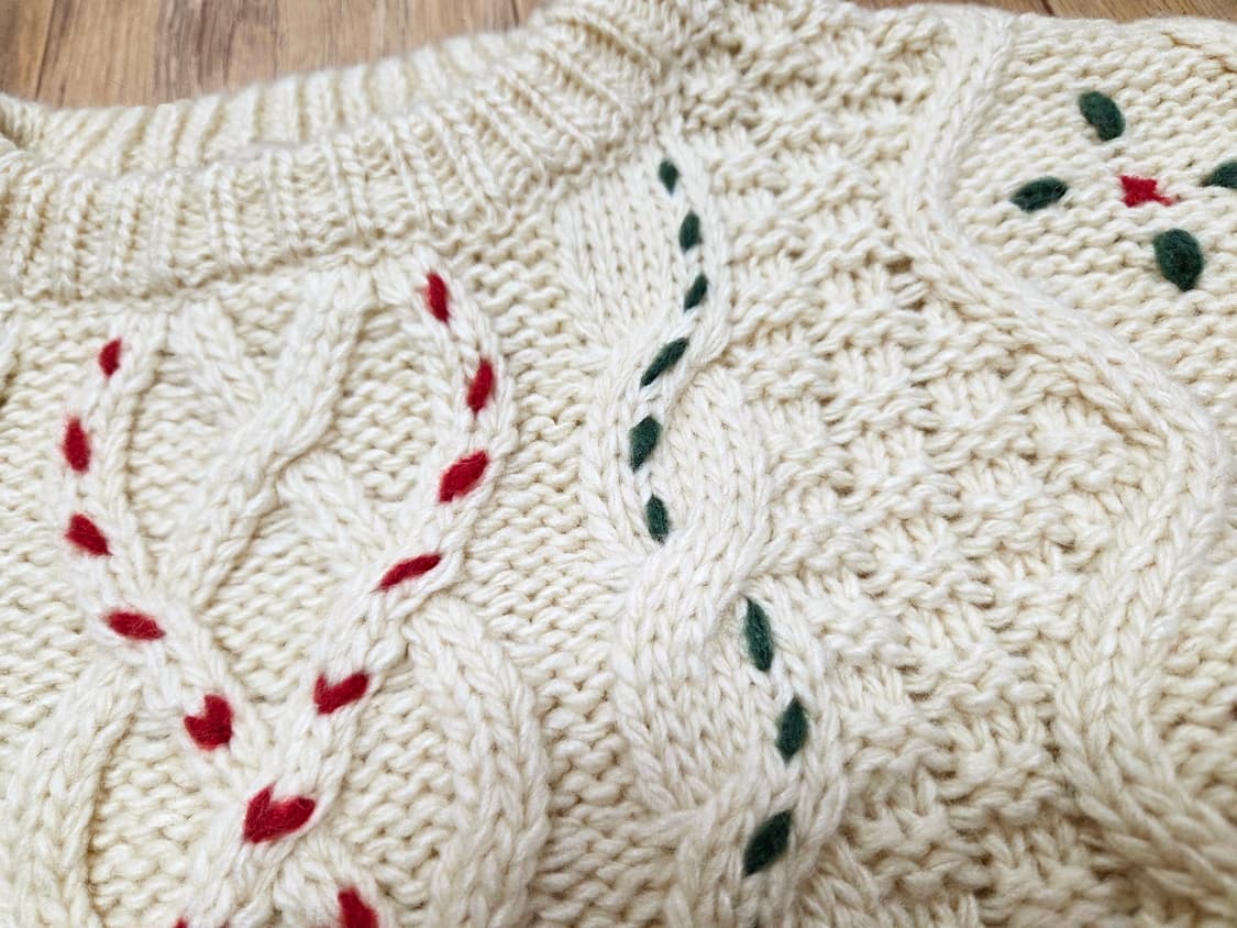 페브러리11(Feb11) 핸드 케이블 홀리데이니트 프리사이즈 새상품 상품이미지6