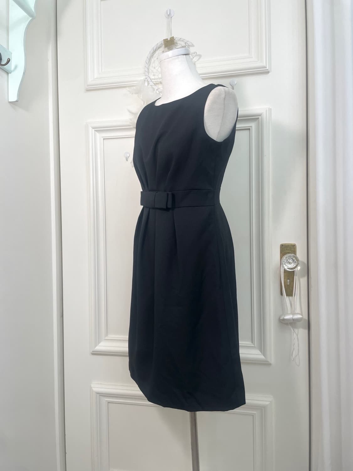 black waist shirring bow princess opc 상품이미지2