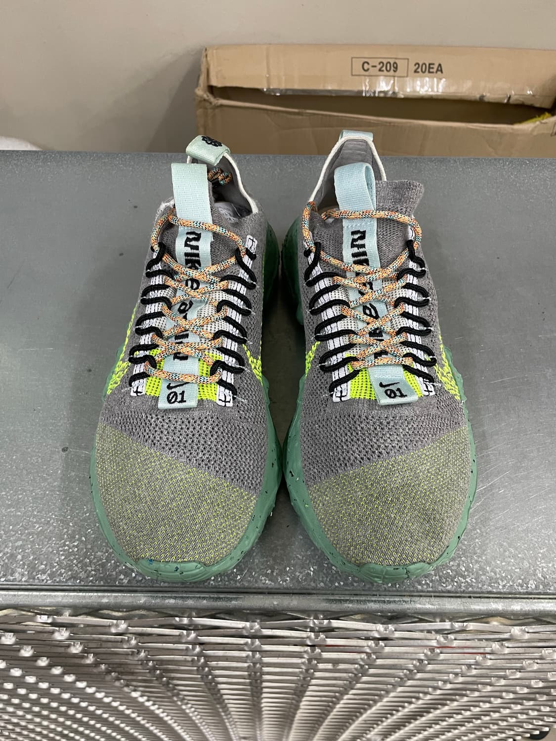 나이키 스페이스 히피 01 그레이 볼트 280 상품이미지5