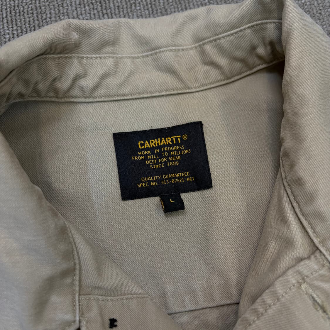 carhartt wip 칼하트 워크셔츠 L 상품이미지2