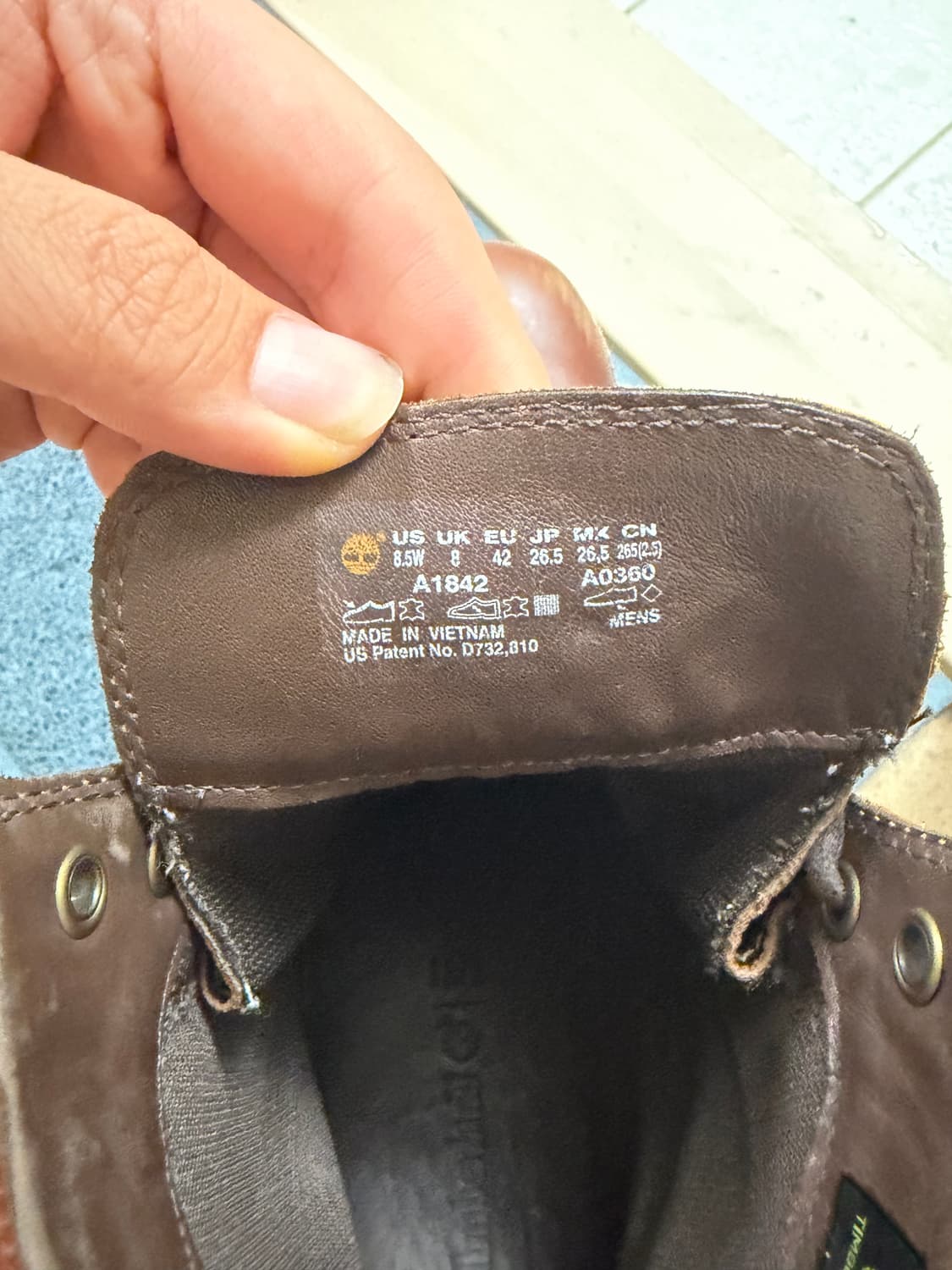 팀버랜드 브리튼 힐 워터프루프 부츠 265 상품이미지5
