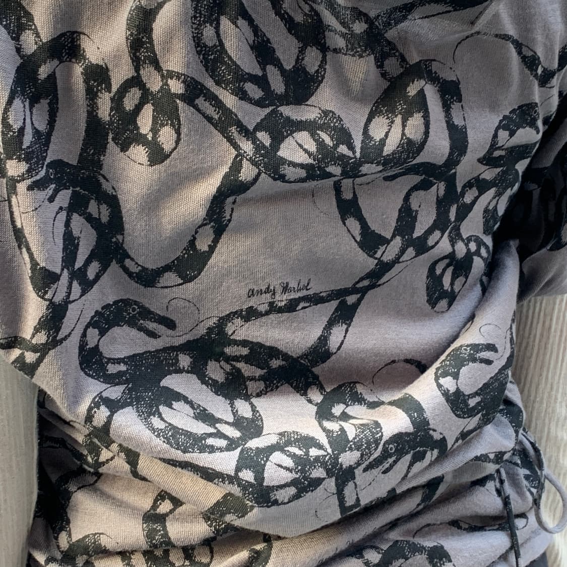 히스테릭 글래머 스네이크 탱크 탑 상품이미지6