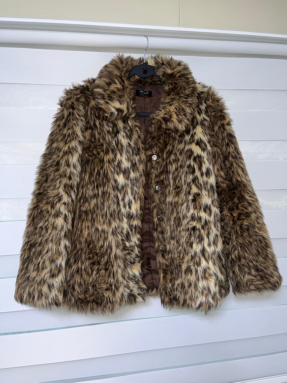 leopard fur jacket 상품이미지2