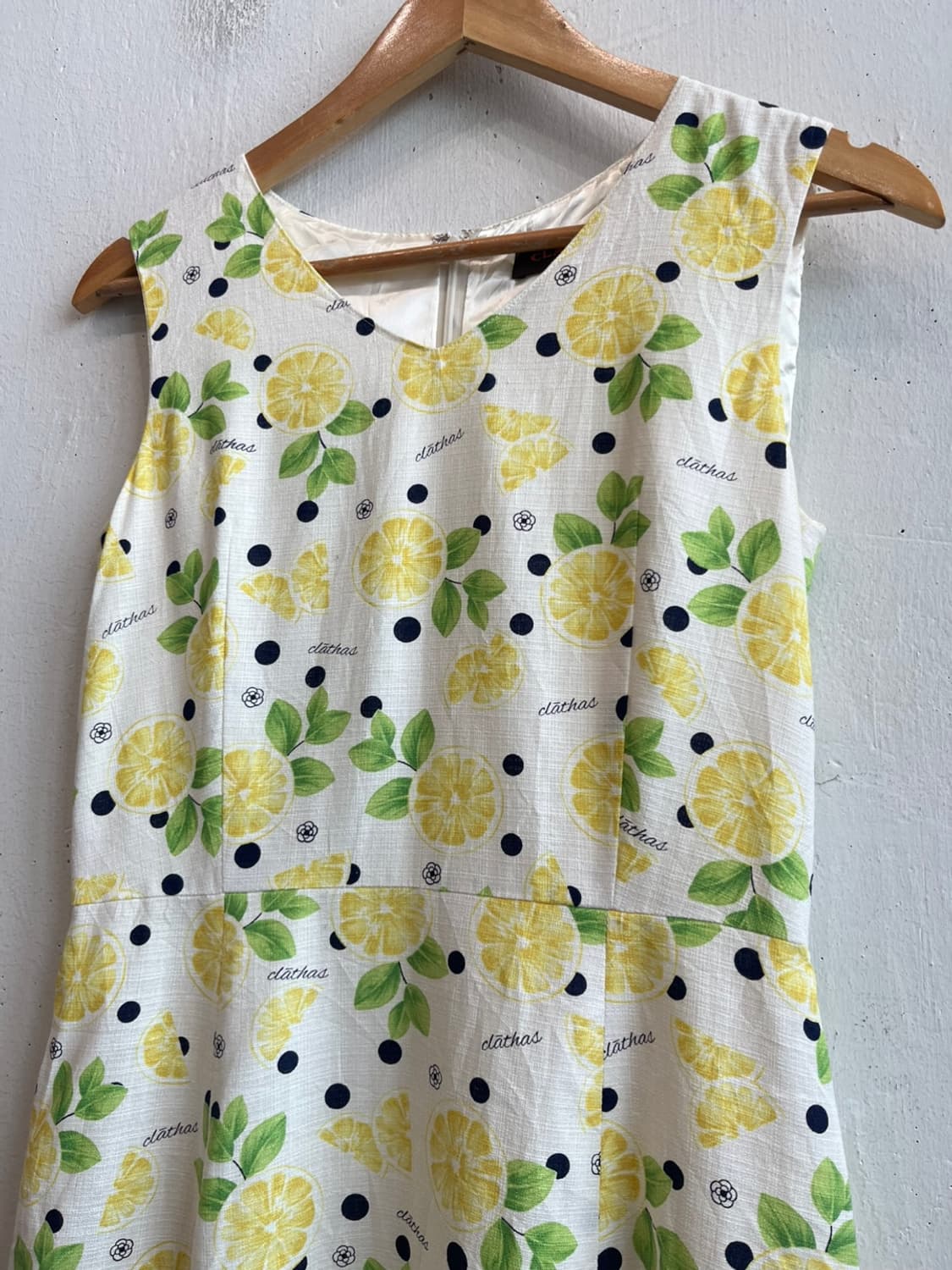 CLATHAS 레몬 원피스 Made in JAPAN 상품이미지2